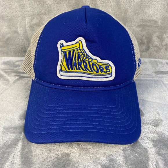 New Era Other - Warriors Shoe‎ Patch New Era 9FORTY Adjustable Snapback Trucker Hat Cap